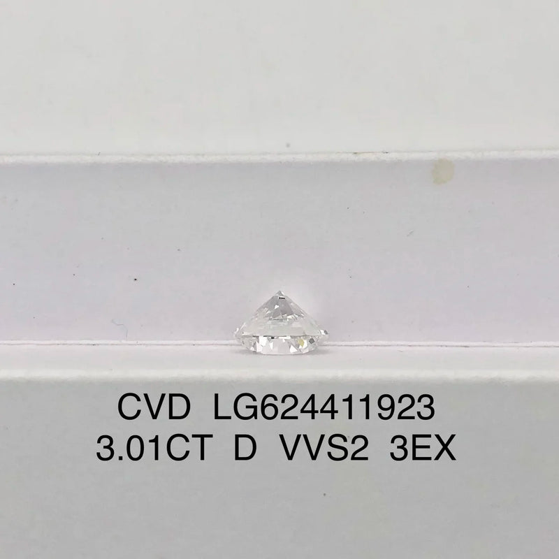 IGI Certificate 3ct 3.5ct 4ct 4.5ct 5ct Lab Grown Diamonds CVD HPHT Diamond Stone Wholesale