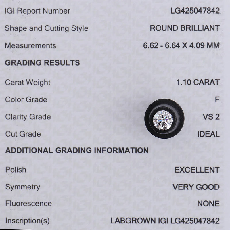 0.5-3CT IGI GIA Certificate HPHT CVD Lab Grown Diamond Loose 0.3/0.5CT DEFG VVS-SI Gemstone Super White for Wedding Fine Jewelry