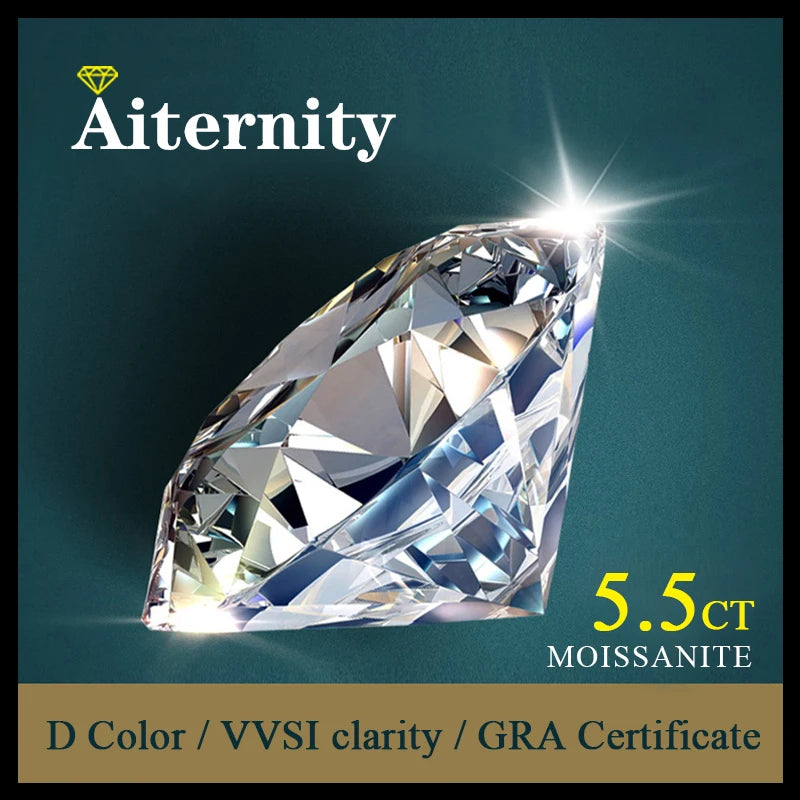 Promotion Moissanite Loose GemStone Cheapest Factory Price D VVS1 EXCELLENT CUT With GRA Moissanita Pass Diamond Tester Pen 100%