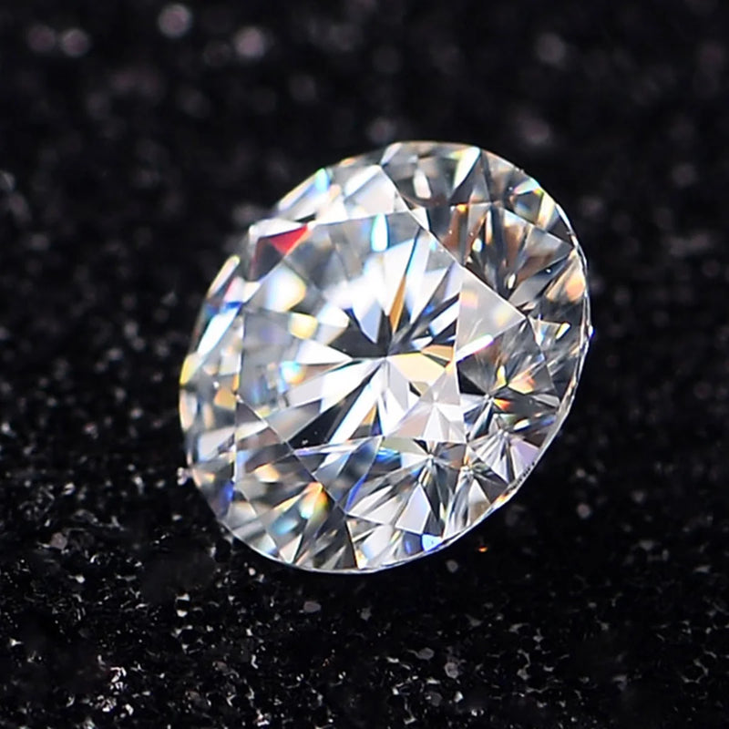 Genuine 0.1 to 9ct G Color Real Moissanite Diamonds with GRA Certificate Lab Loose Gemstones Stones Dropshipping Wholesale Price