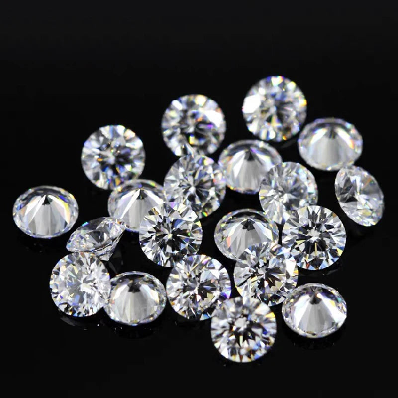 0.1-30CT D VVS1 Color Moissanite Loose Stone Gemstones Factory Wholesale Lab Grown Diamond Certified Moissanite Stone