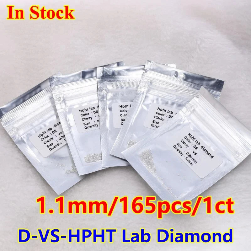 0.5-3CT IGI GIA Certificate HPHT CVD Lab Grown Diamond Loose 0.3/0.5CT DEFG VVS-SI Gemstone Super White for Wedding Fine Jewelry