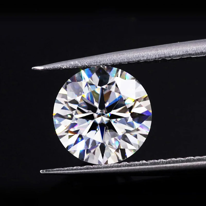 Loose Gemstones Real 1ct-10ct D Color Moissanite Round Brilliant Cut 3EX Lab Grown Diamond Moissanite GRA Certificate