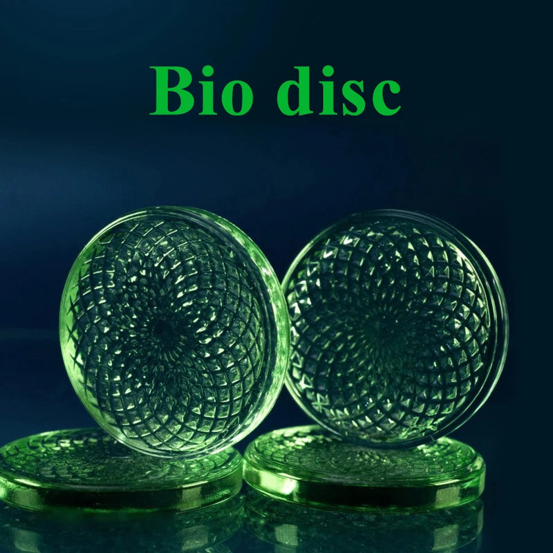 Wholesale 2000cc+ Bioglass Mini Flat Biodisc Bio Disc Health Gifts Improve Circulation And Increase Energy